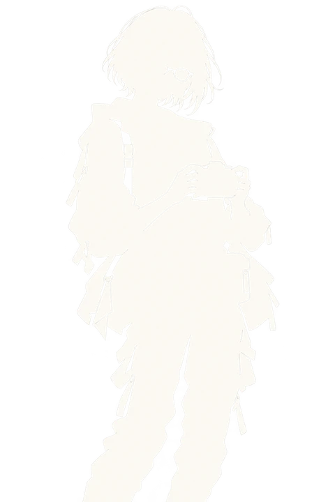 本站原创摄影档案助手的轮廓插画